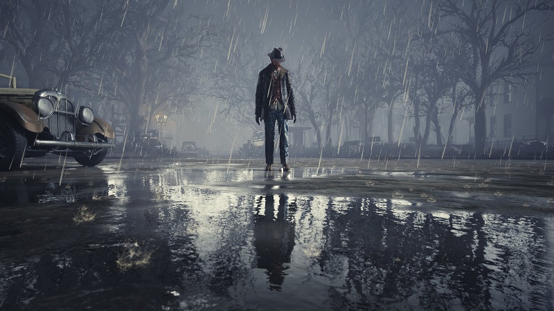Скріншот із ремастера The Sinking City з високою роздільною здатністю