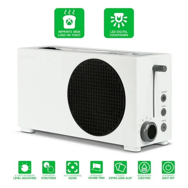 La console qui vous nourrit : un grille-pain en forme de Xbox Series S est désormais en vente-2