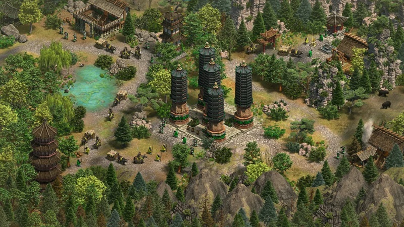 Screenshot of the game Age of Empires II: Definitive Edition - Three Kingdoms 1