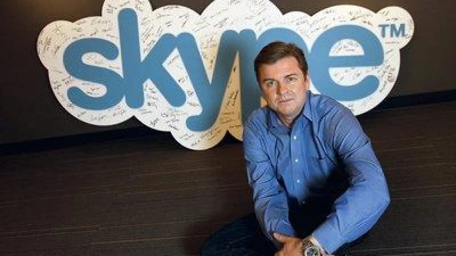 Tony Bates, CEO of Skype in 2010. Illustration: eastbaytimes.com