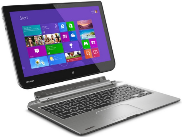 13-дюймовый ноутбук-трансформер Toshiba Satellite Click на Windows 8