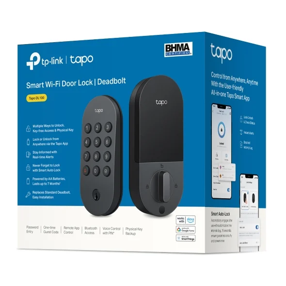 TP-Link Tapo DL100 Deadbolt Door Lock
