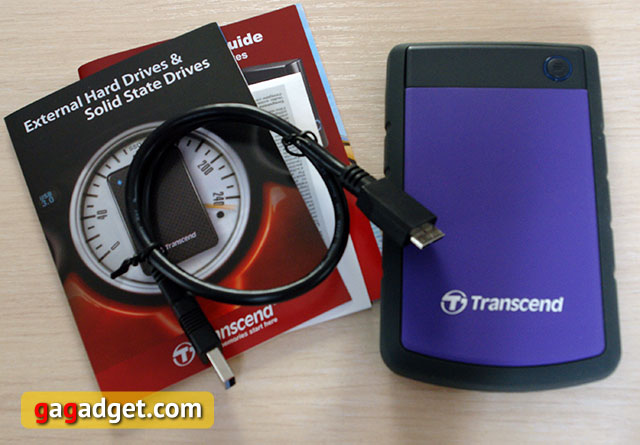 Беглый обзор защищенного внешнего жесткого диска Transcend StoreJet 25H3P 1TB-2
