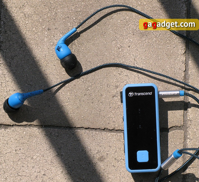 Обзор спортивного аудиоплеера Transcend MP350-12