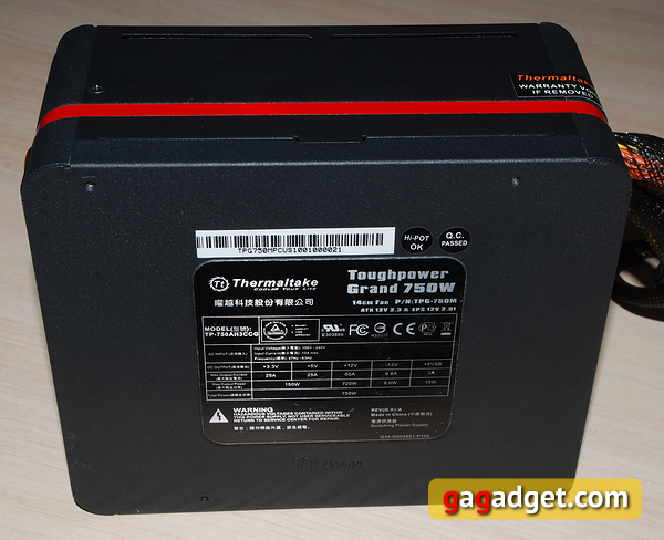 Знакомство с блоком питания Thermaltake Toughpower Grand 750W