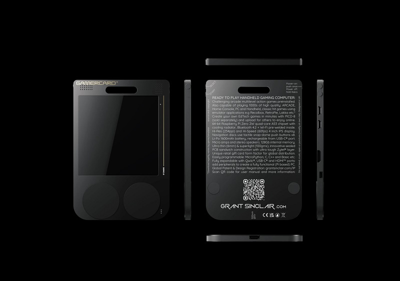 GamerCard with display