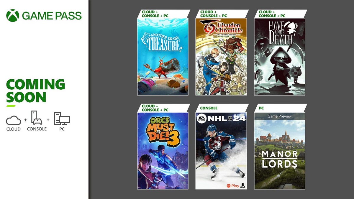 Microsoft розкрила новинки каталогу Xbox Game Pass другої половини квітня, хедлайнером стане амбітна стратегія Manor Lords