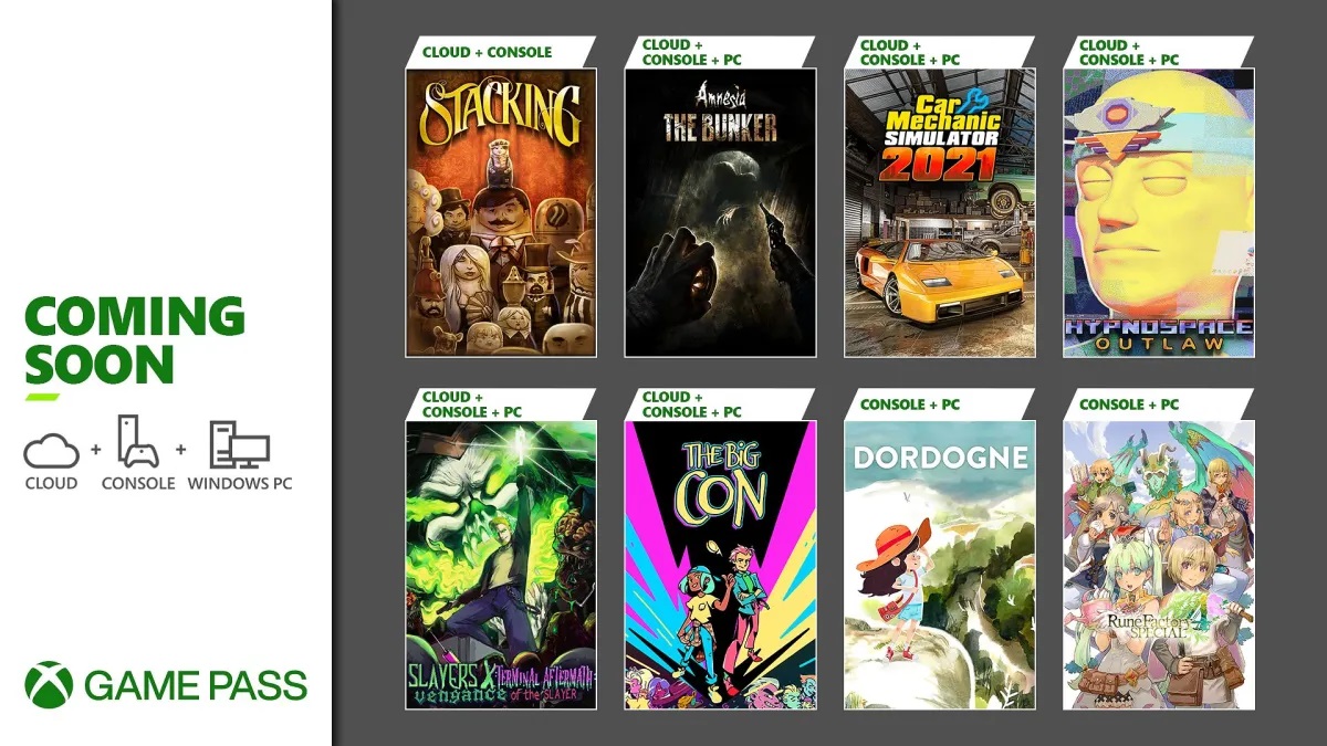 Microsoft опублікувала список новинок сервісу Game Pass. Хедлайнером добірки стане хорор Amnesia: The Bunker