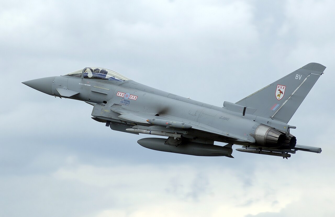 Eurofighter Typhoon. Illustration from Wikipedia