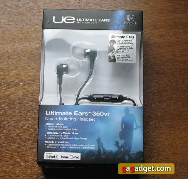 Обзор гарнитуры Logitech Ultimate Ears 350vi-2
