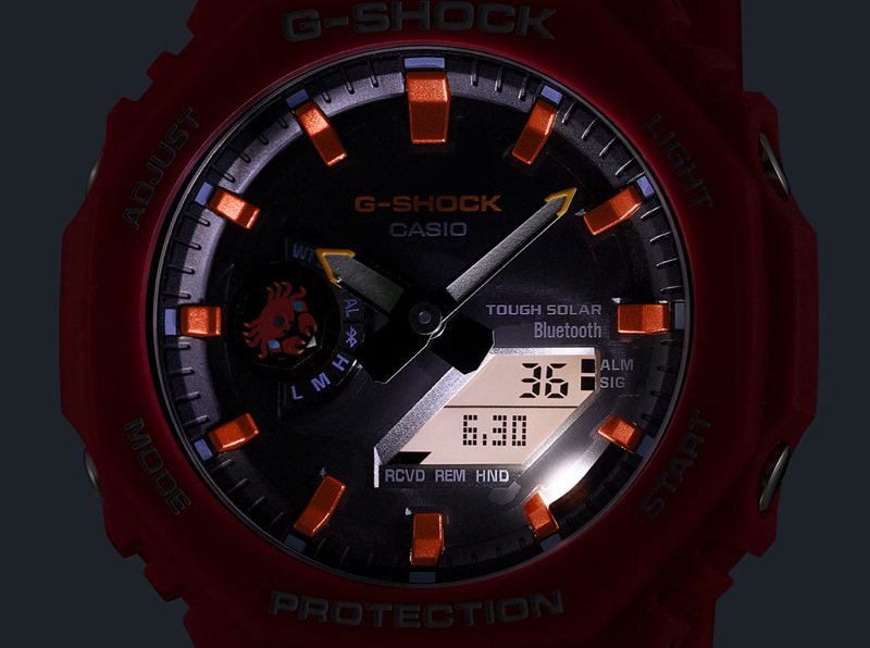 Casio G-Shock Rock Crab Watch close-up