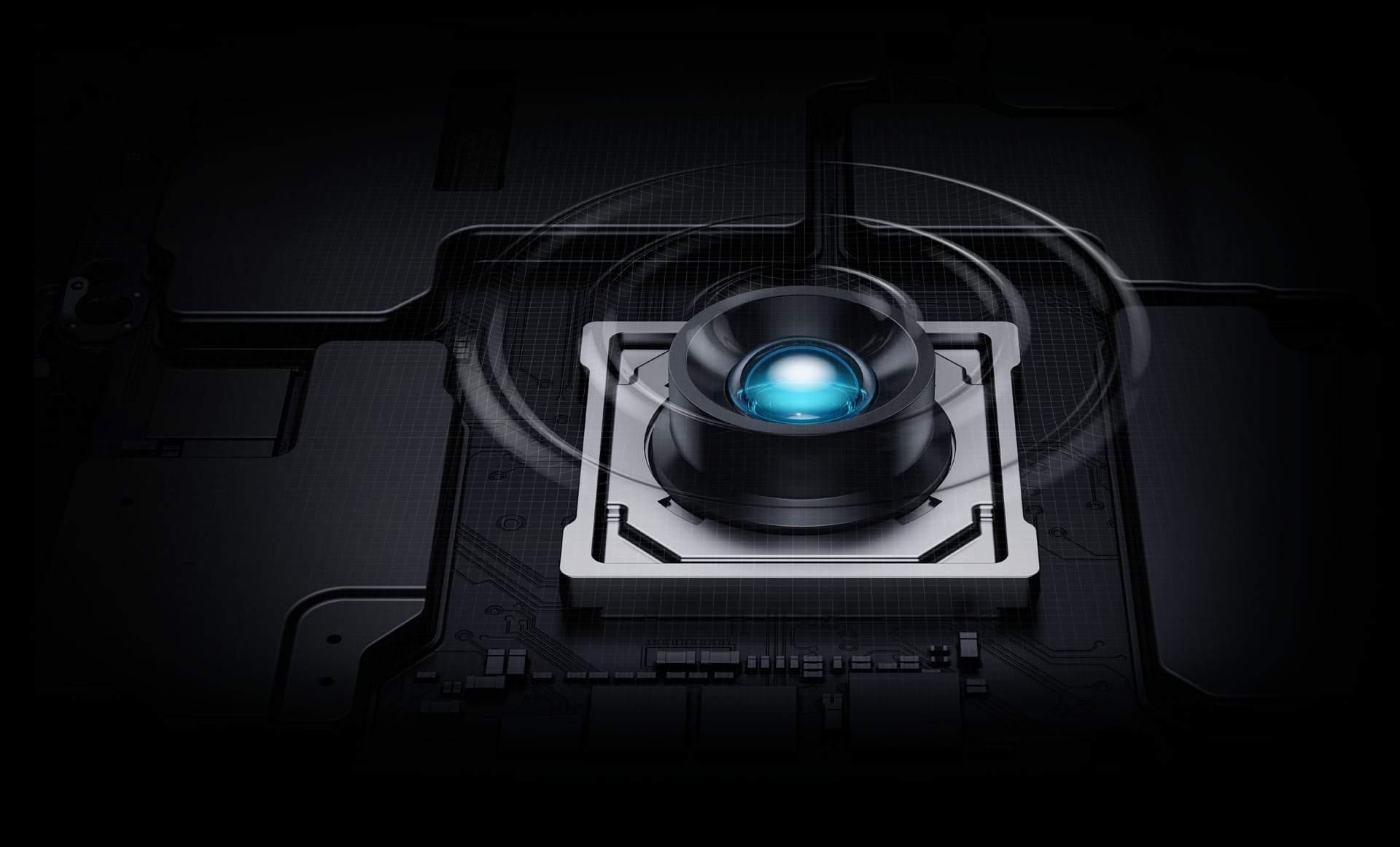 Caméra frontale du REDMAGIC 10 Pro sous l'écran