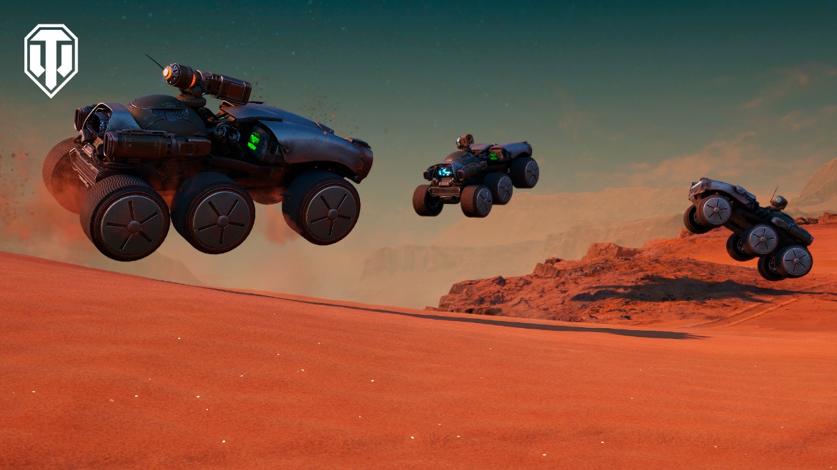 World of Tanks has launched a temporary Call to Mars event, in which gamers will control Mars rovers and the usual locations will be replaced by space landscapes