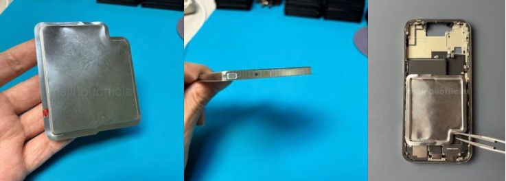 iPhone 17 Air battery prototype for US and European markets
