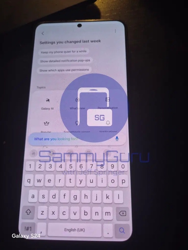Demonstration of new features