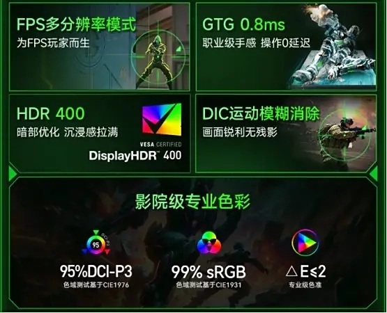 Ant Esports ANT257PF monitor design