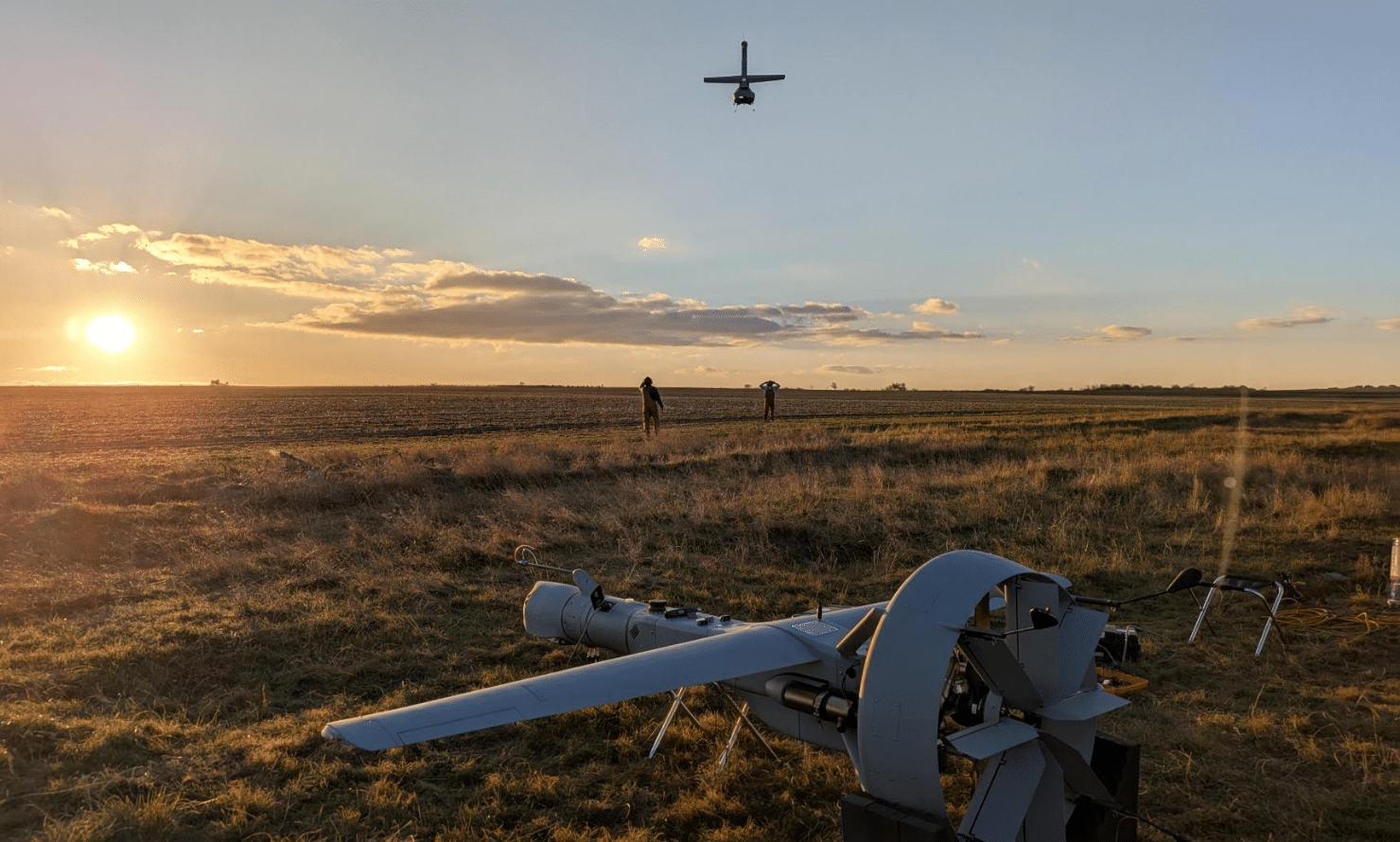 V-BAT drone from Shield AI at the frontline