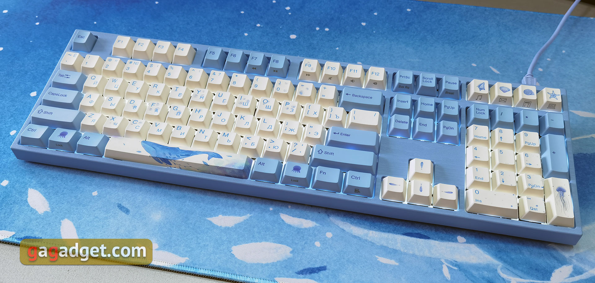 Огляд Varmilo VA108M Sea Melody: механічна клавіатура класу Hi-End-8