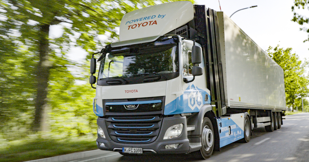 Camion VDL avec piles à hydrogène