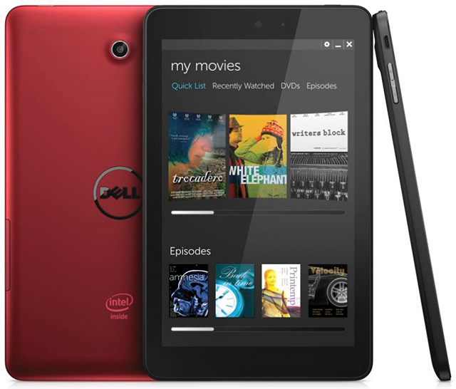 Пара Android-планшетов Dell Venue 7 и 8 на платформе Intel Clover Trail