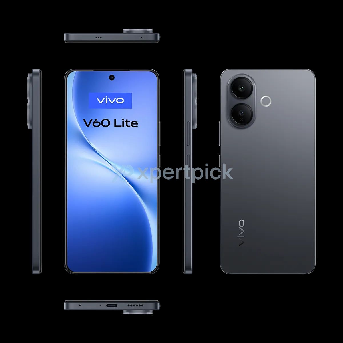 Vivo V60 Lite 4G Чорний