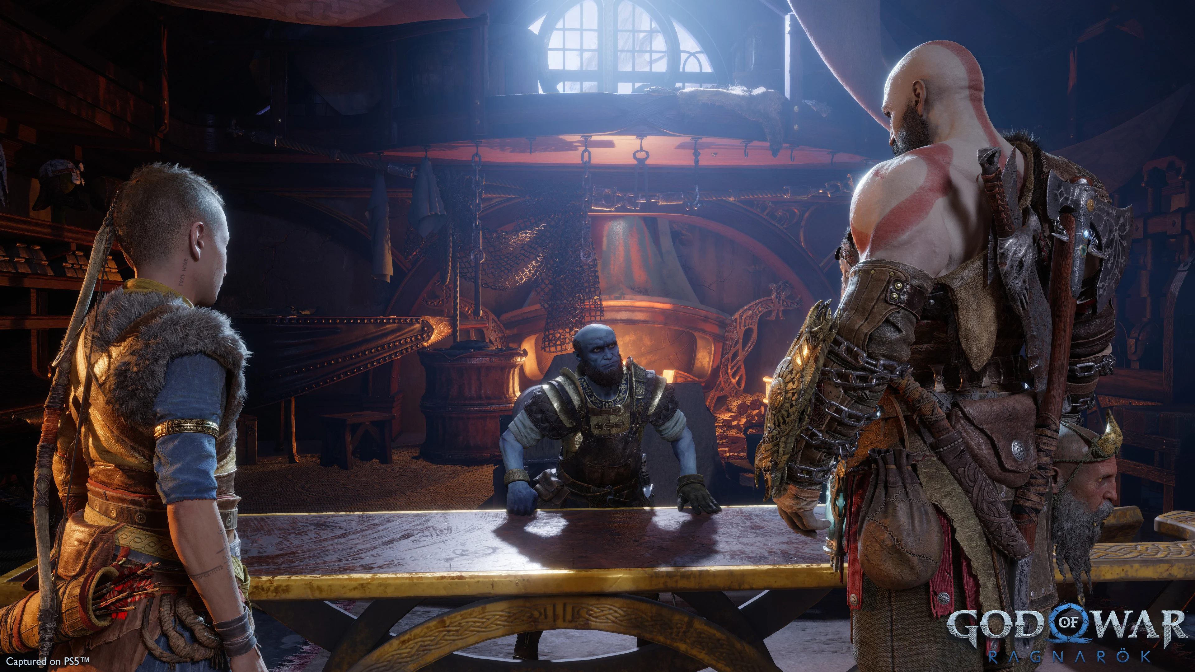  Les premiers aperçus de God of War : Ragnarok. Les journalistes font l'éloge du jeu pour son système de combat, ses graphismes, son monde vivant, ses énigmes et ses personnages.-6