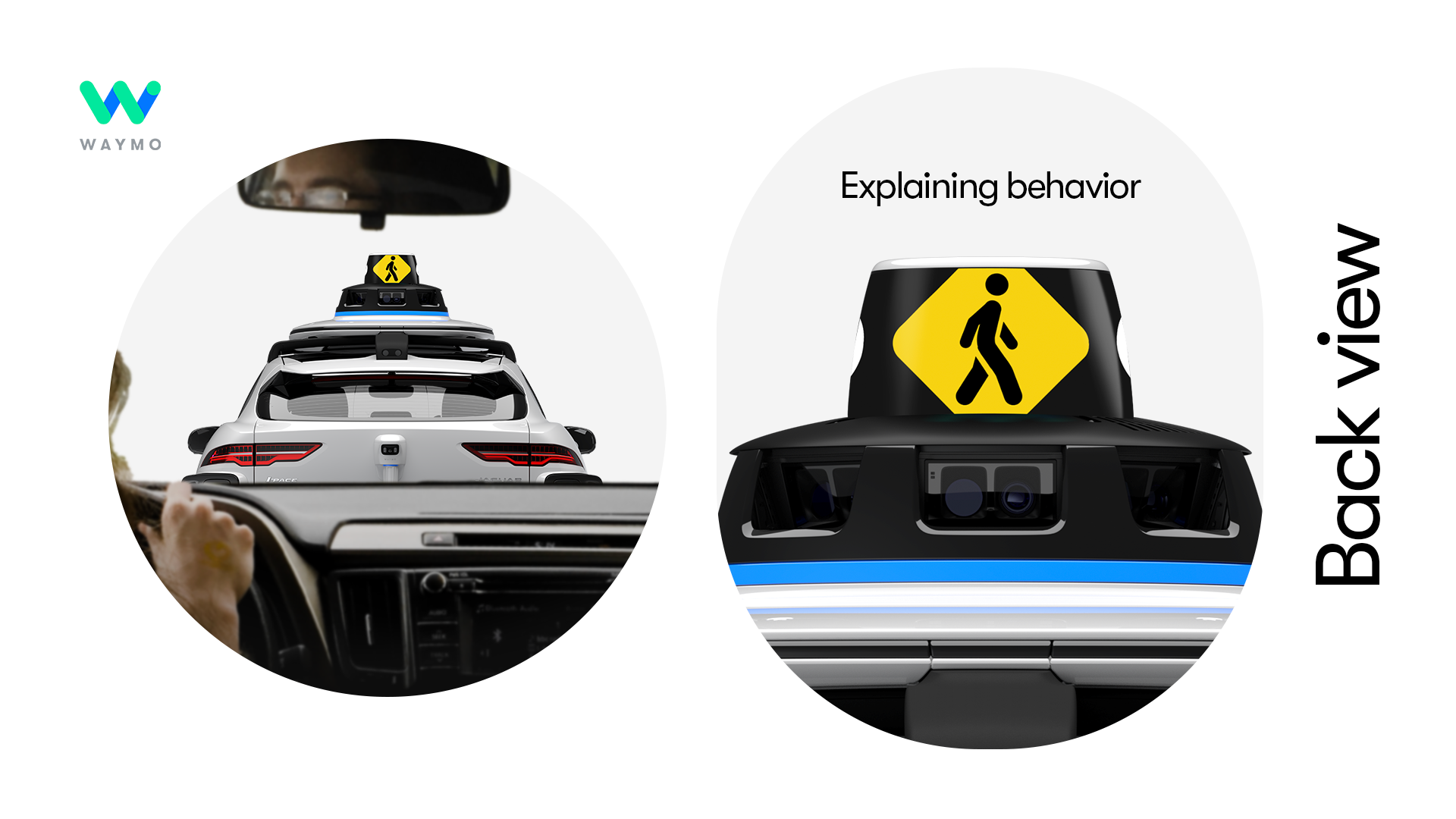Waymo has developed a visual communication system for unmanned cars with humans-2