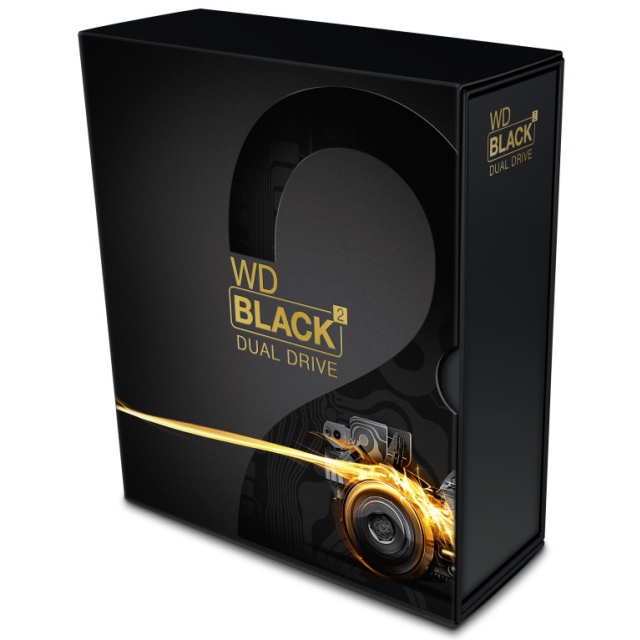 Два в одном: жесткий диск и SSD-накопитель WD Black2