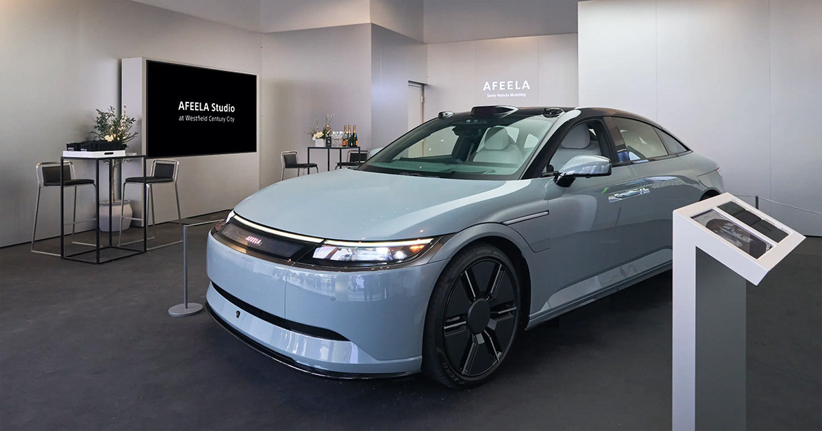 AFEELA 1 Showroom de Sony et Honda
