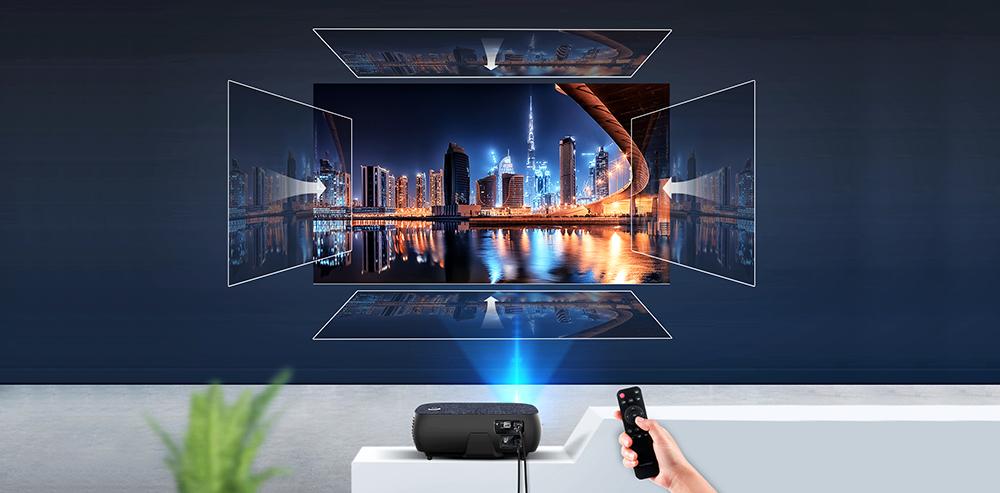 Projector with Keystone Correction