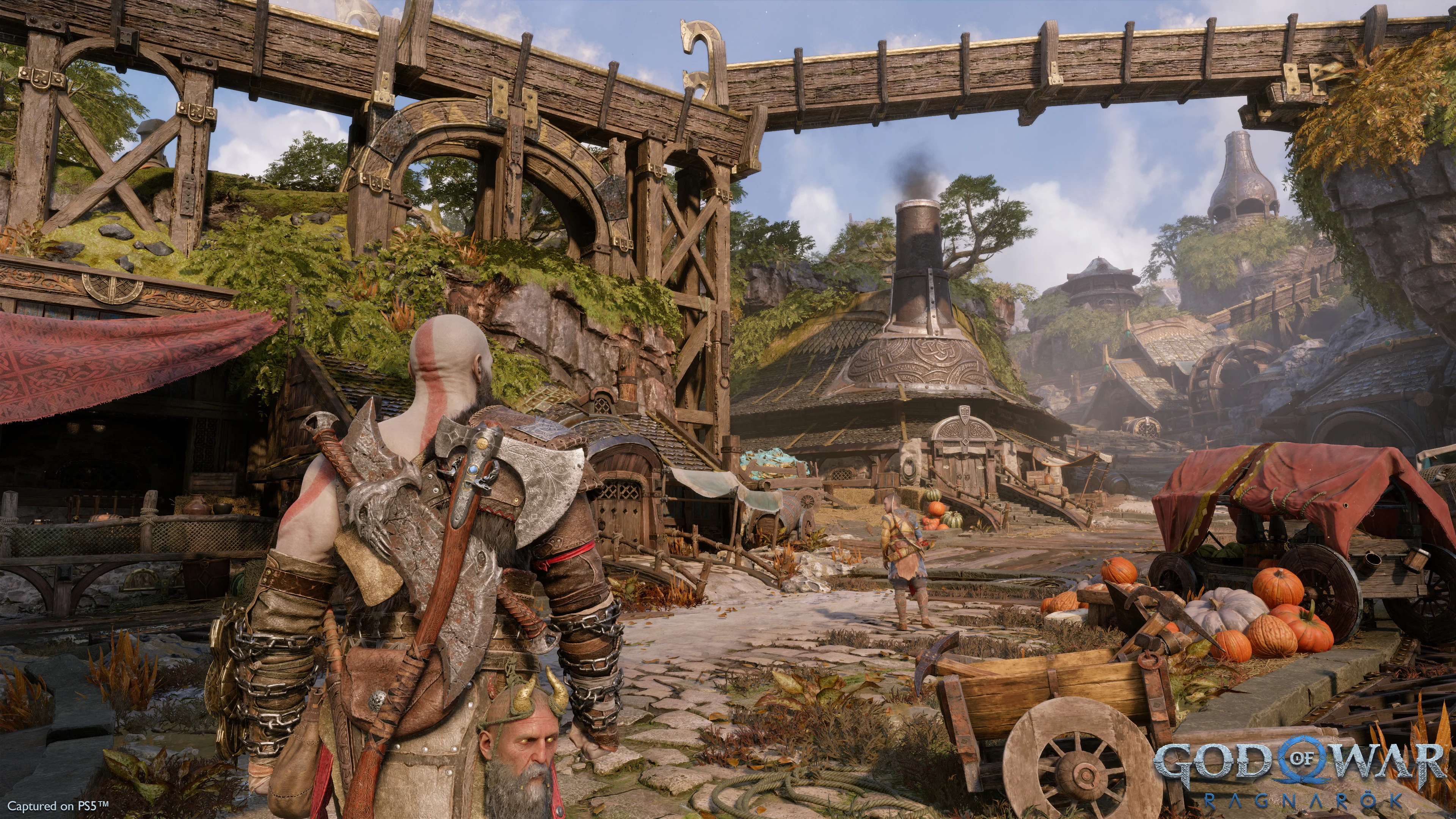  Les premiers aperçus de God of War : Ragnarok. Les journalistes font l'éloge du jeu pour son système de combat, ses graphismes, son monde vivant, ses énigmes et ses personnages.-3