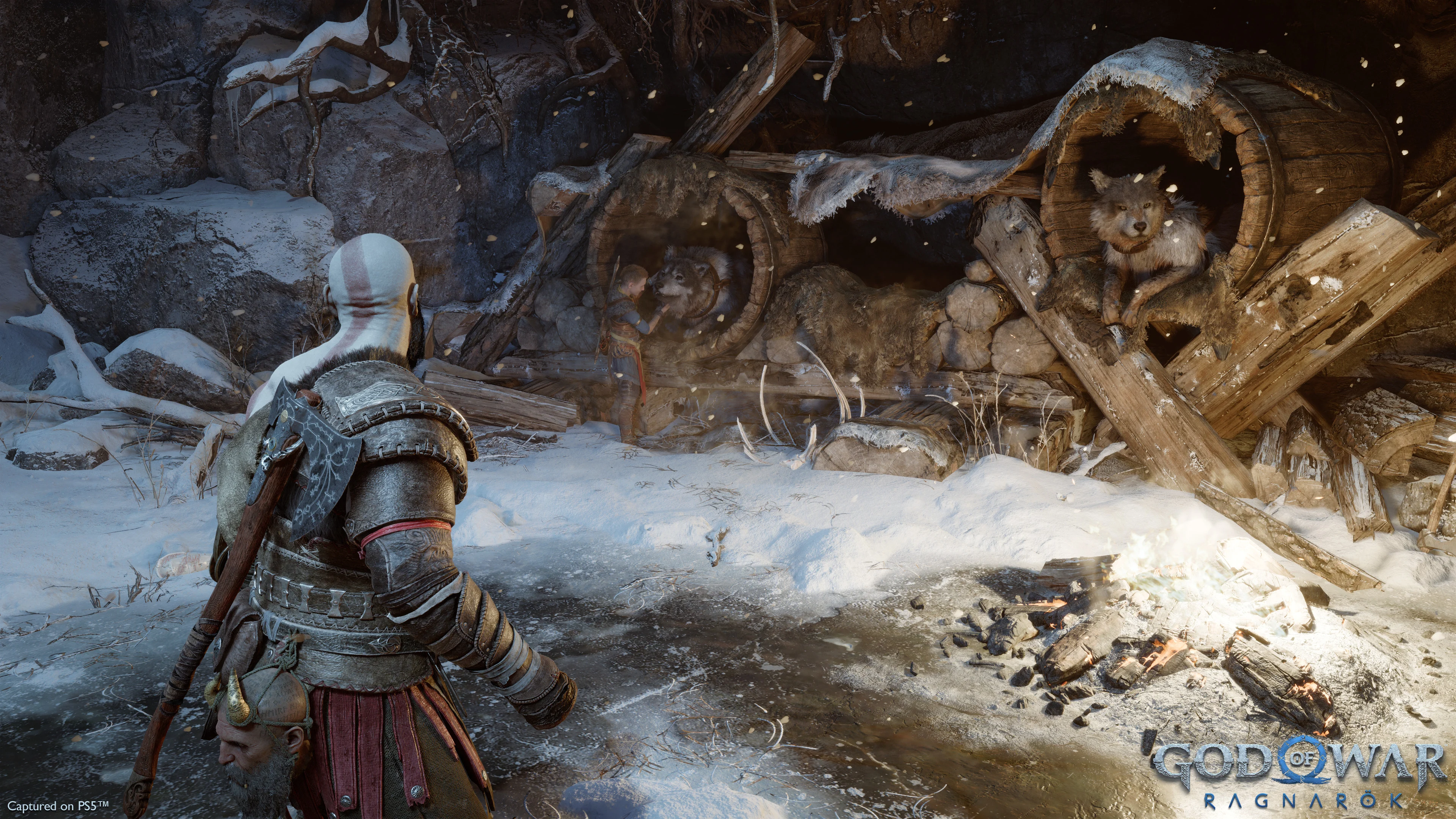  Les premiers aperçus de God of War : Ragnarok. Les journalistes font l'éloge du jeu pour son système de combat, ses graphismes, son monde vivant, ses énigmes et ses personnages.-5