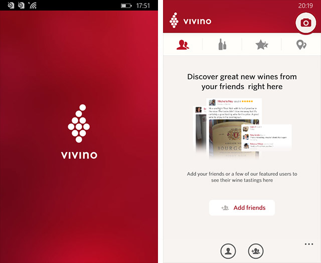 Приложения для Windows Phone: Vivino Wine Scanner