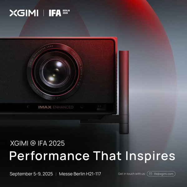 Тизер XGIMI до заходу ShowStoppers @ IFA2025