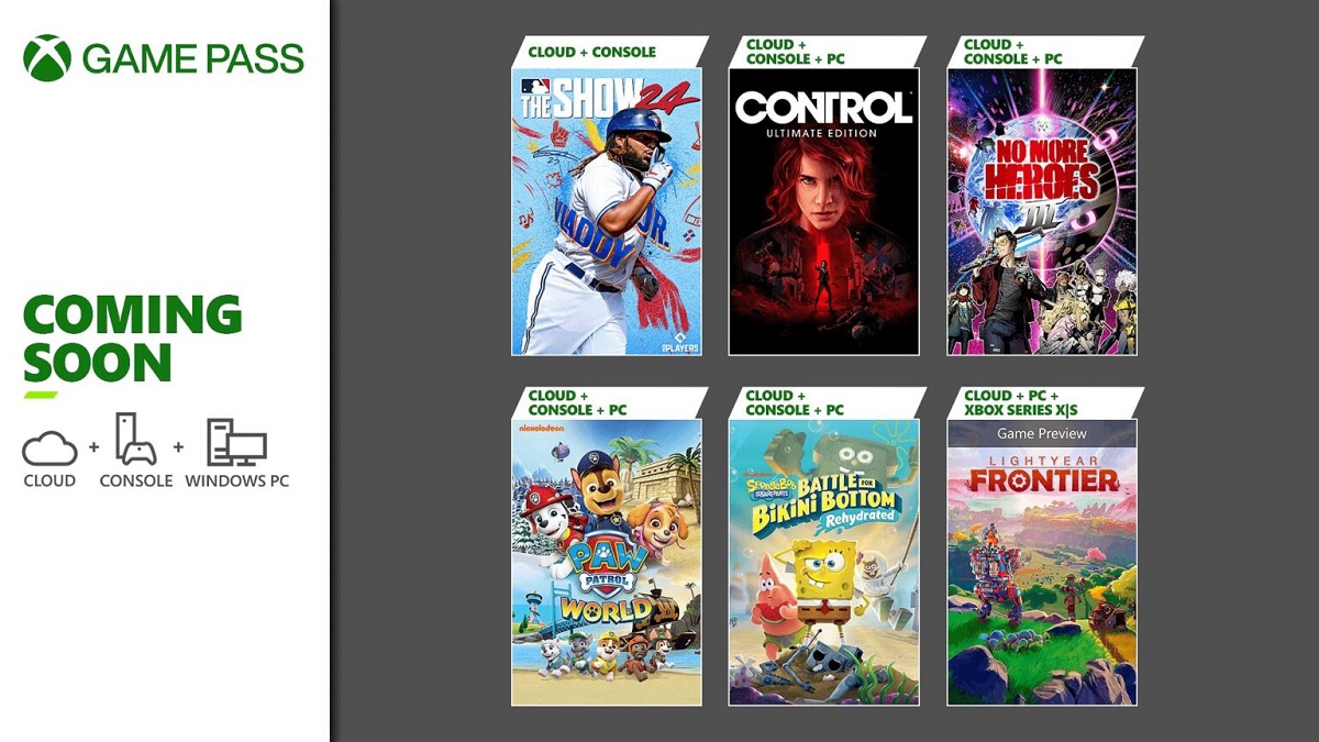 Microsoft has revealed the March Game Pass service's new features - Control will return to the service