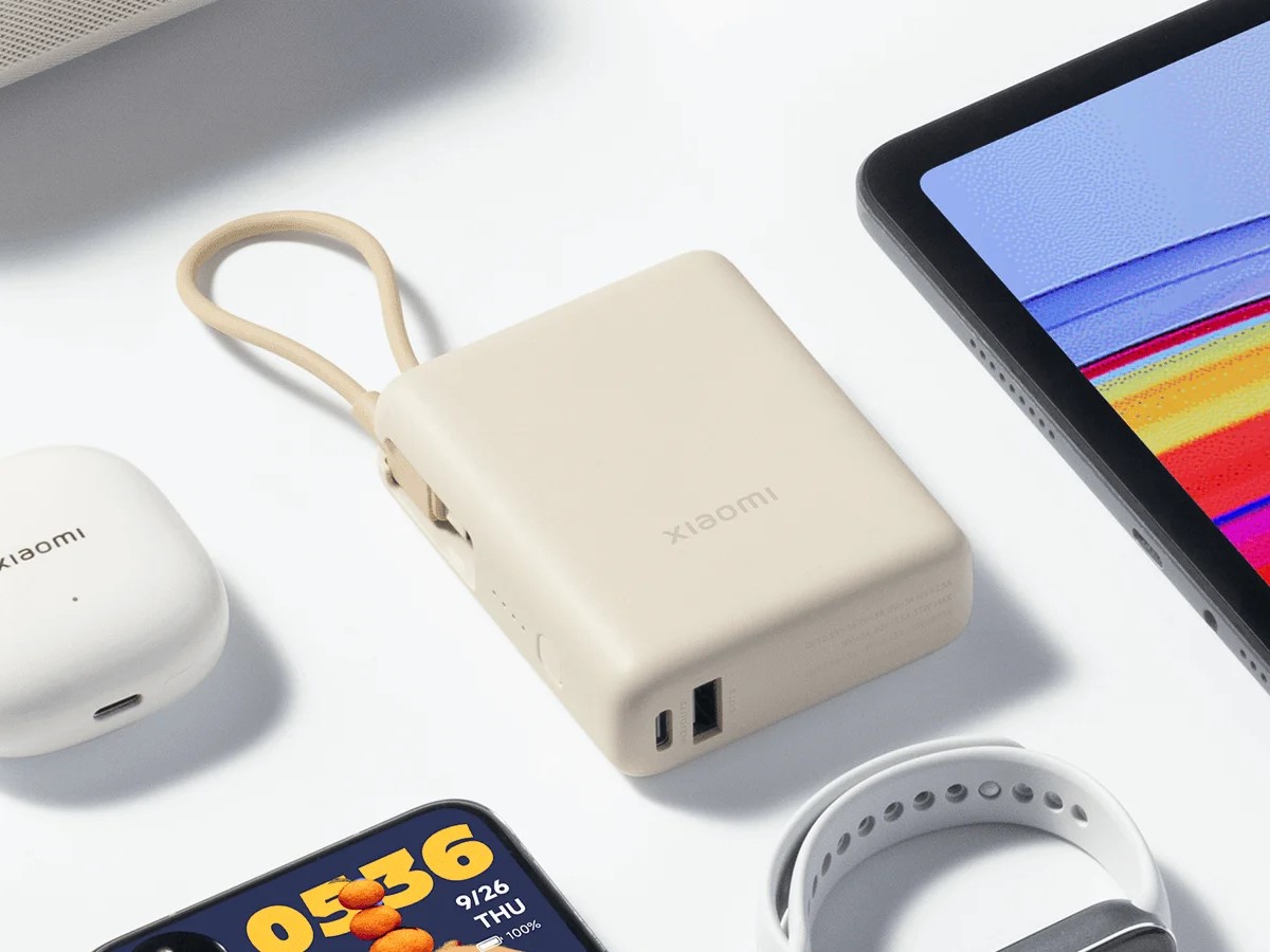 Xiaomi Power Bank 33W 10000 avec câble intégré