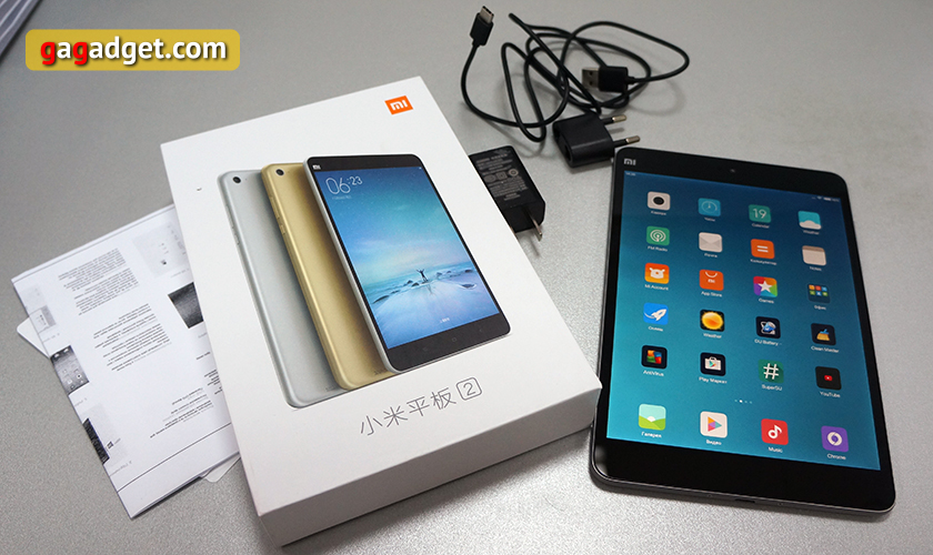 Обзор тонкого металлического планшета Xiaomi MiPad 2-2
