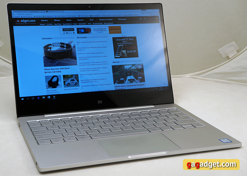 Обзор ультрабука Xiaomi Mi Notebook Air 12.5-2