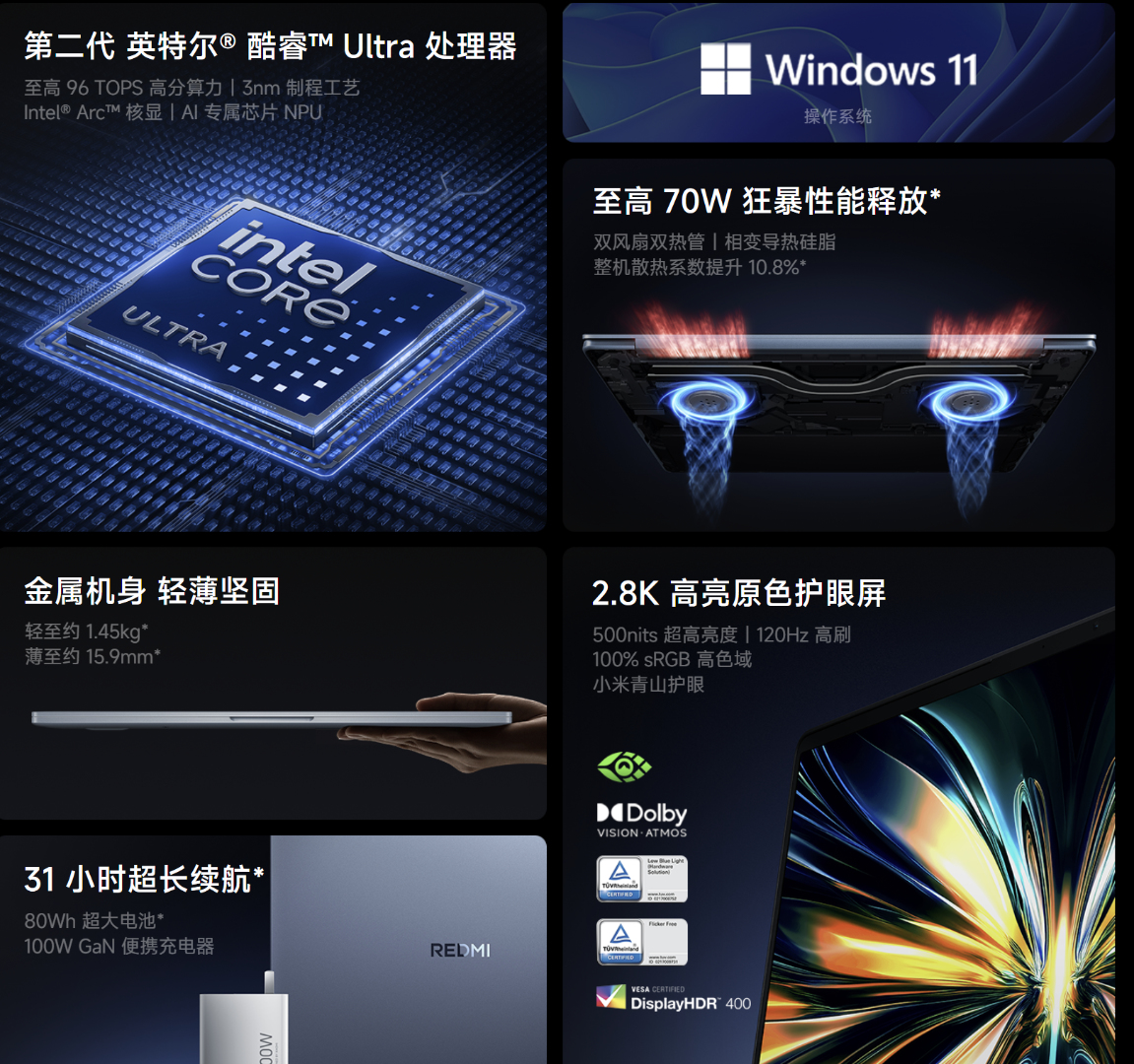 Xiaomi Redmi Book Pro 14 2025 bottom view