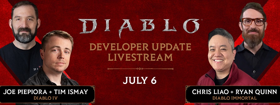 Fans, ne manquez rien ! Le 6 juillet, Blizzard parlera de la première mise à jour saisonnière de Diablo IV et dévoilera les plans de Diablo Immortal.-2