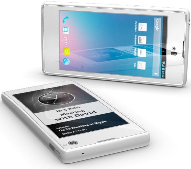Продажи смартфона YotaPhone с двумя дисплеями запланированы на вторую половину 2013 года Продажи смартфона YotaPhone с двумя дисплеями запланированы на вторую половину 2013 года