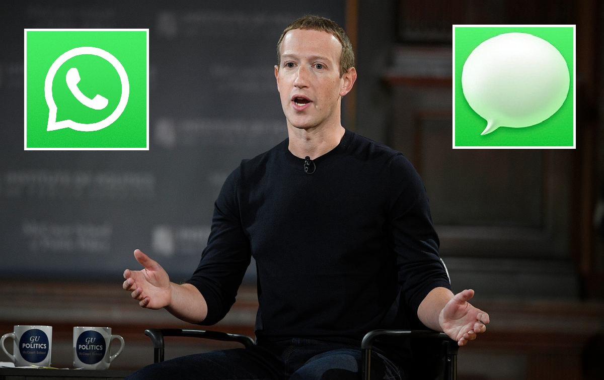 Марк Цукерберг назвав переваги WhatsApp перед iMessage