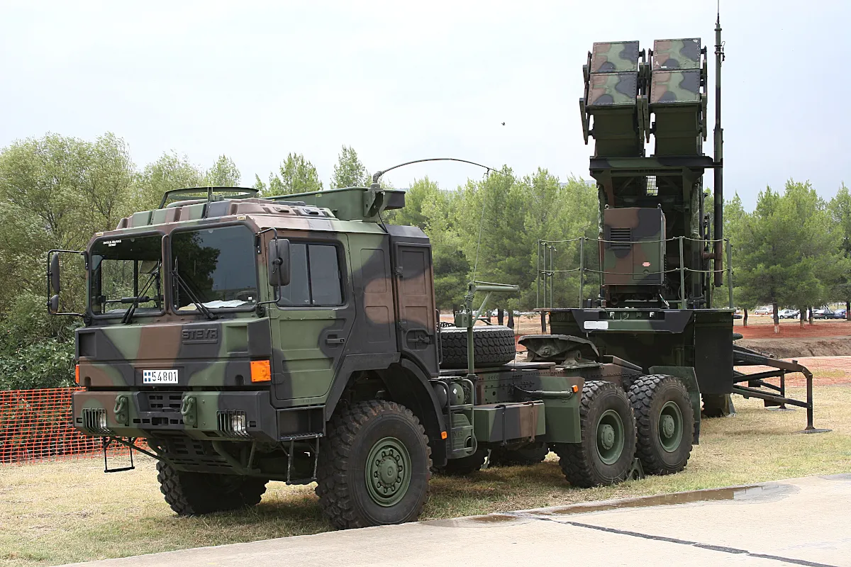 Système de défense aérienne Patriot de l'Armée de l'Air grecque