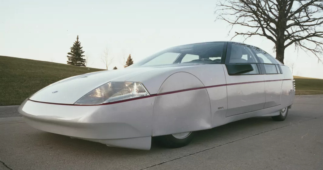 Ford Probe IV concept from above