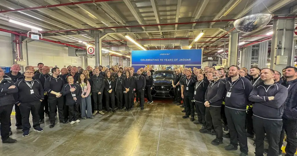 The last F-Pace car from Jaguar