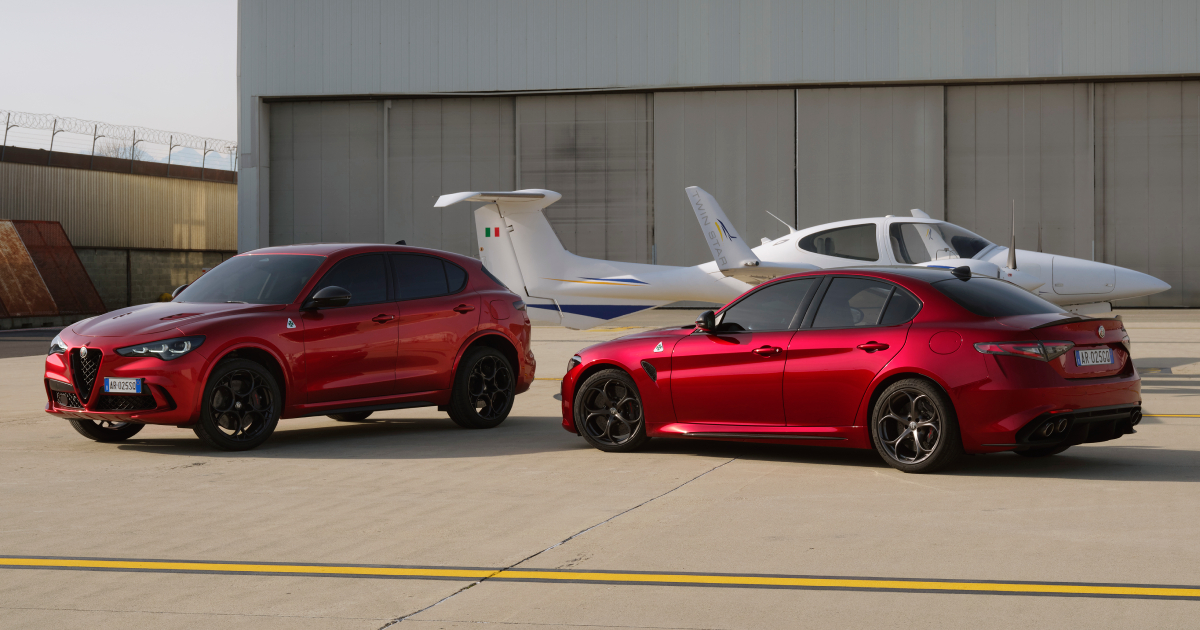 Alfa Romeo Giulia and Stelvio Quadrifoglio model