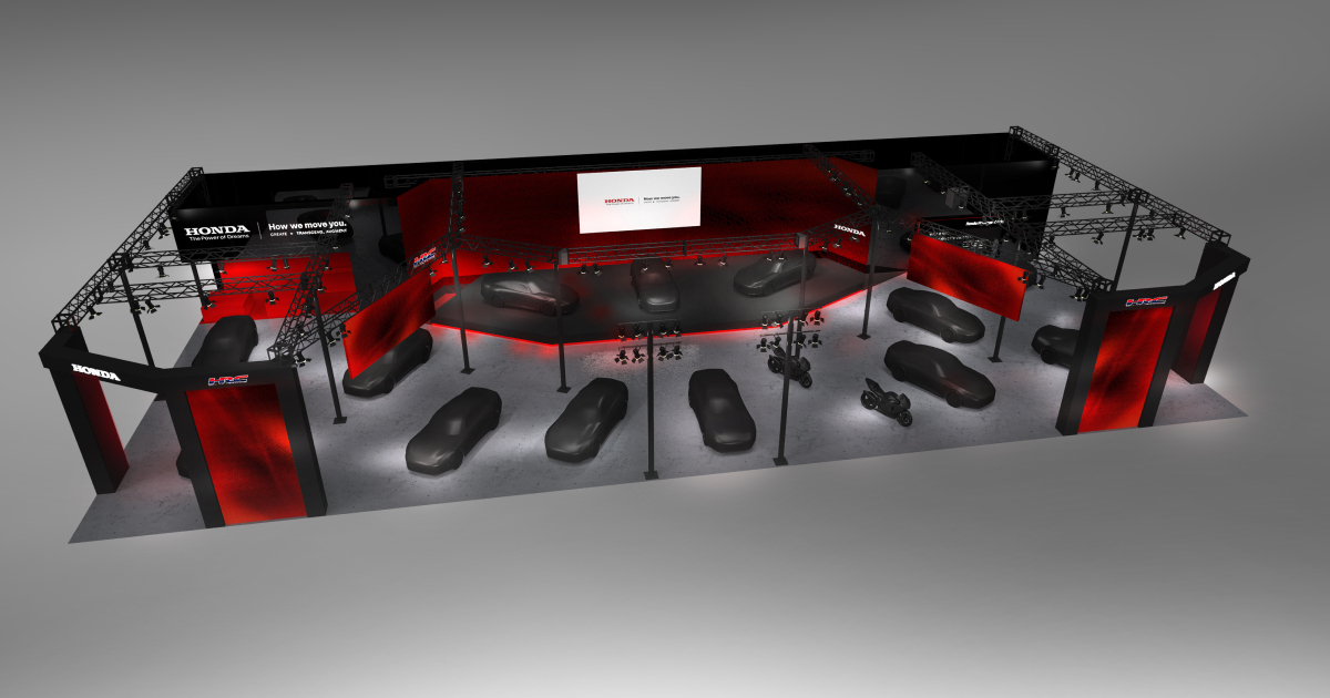 Honda's stand plan at Tokyo Auto Salon 2026