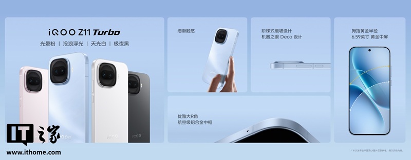 Main camera sensor iQOO Z11 Turbo at 200 MP