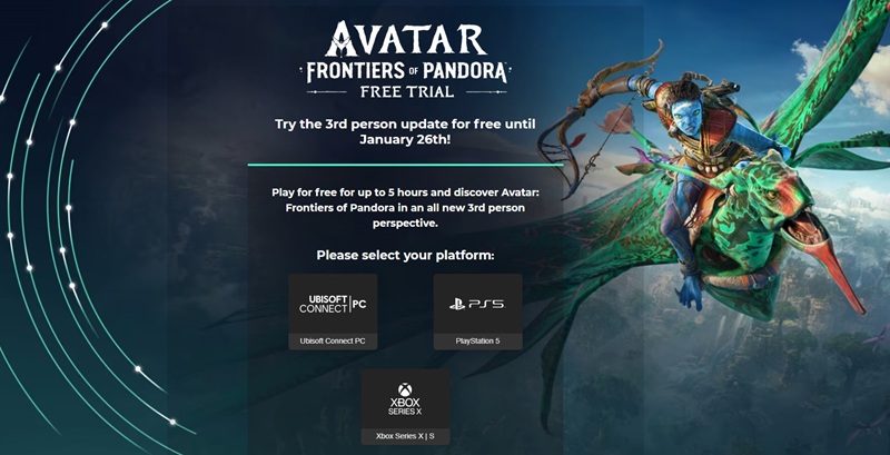 Image from the game Avatar: Frontiers of Pandora
