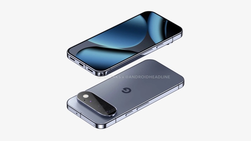 Render of Google Pixel 11 Pro based on CAD drawings